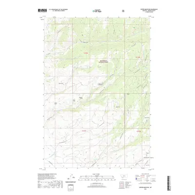 2020 Map of Copper Mountain, 2020 Print