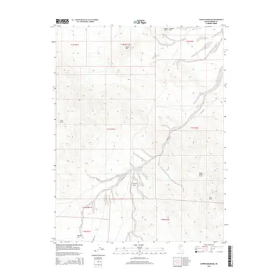 2014 Map of Copper Mountain, 2014 Print