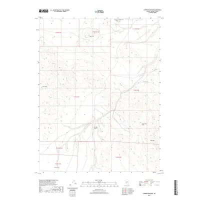 2018 Map of Copper Mountain, 2018 Print