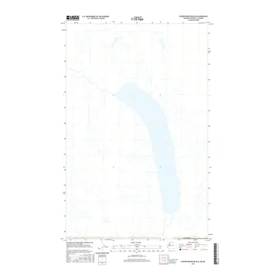 2017 Map of Copper Mountain OE N, 2017 Print