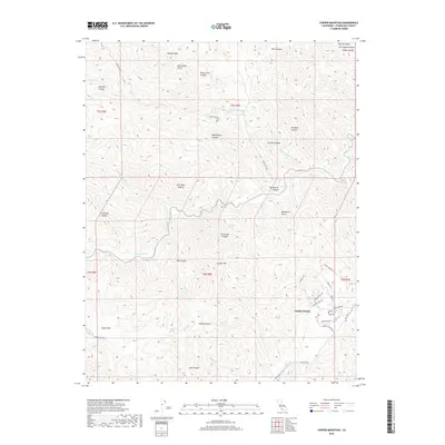 2018 Map of Copper Mountain, 2018 Print
