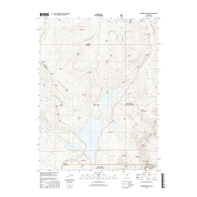 2016 Map of Copper Mountain, 2016 Print