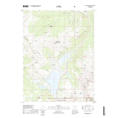 2019 Map of Copper Mountain, 2019 Print