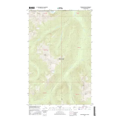 2017 Map of Copper Mountain, 2017 Print