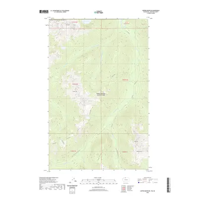 2020 Map of Copper Mountain, 2020 Print