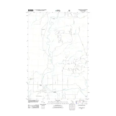 2011 Map of Copper Peak, 2011 Print