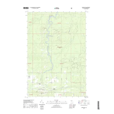 2019 Map of Copper Peak, 2019 Print