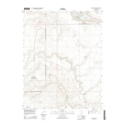 2014 Map of Copper Point, 2014 Print