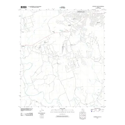 2010 Map of Copperas Cove, 2010 Print
