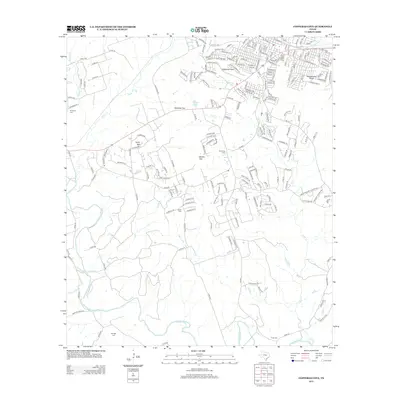 2012 Map of Copperas Cove, 2012 Print