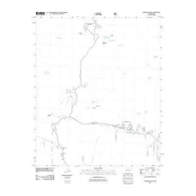 2011 Map of Copperas Peak, 2011 Print
