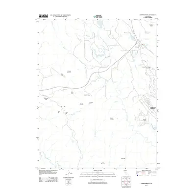 2012 Map of Copperopolis, 2012 Print