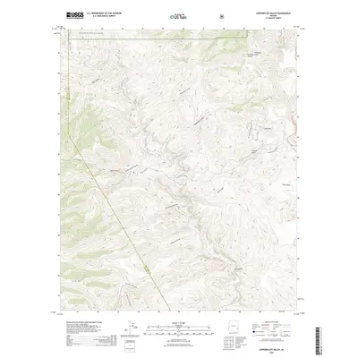 2026 Map of Copperplate Gulch, 2026 Print