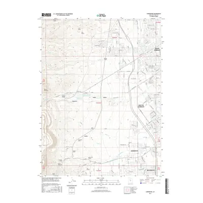 2017 Map of Copperton, 2017 Print