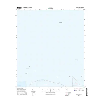 2015 Map of Coquille Point, 2015 Print