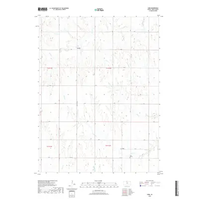 2018 Map of Cora, 2018 Print