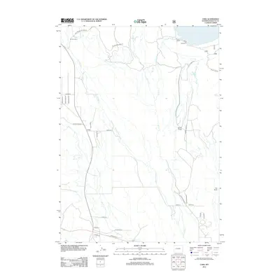2012 Map of Cora, 2012 Print