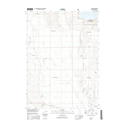 2015 Map of Cora, 2015 Print
