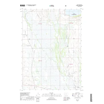 2017 Map of Cora, 2017 Print