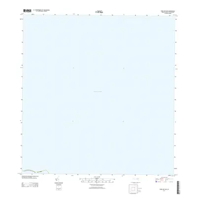 2013 Map of Coral Bay OE N, 2013 Print