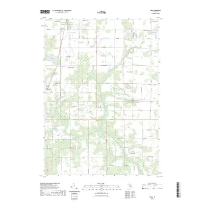 2023 Map of Coral, 2023 Print