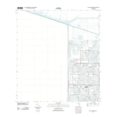 2012 Map of Coral Springs NE, 2012 Print