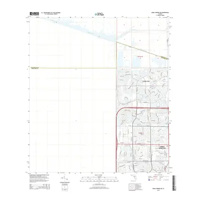 2015 Map of Coral Springs NE, 2015 Print