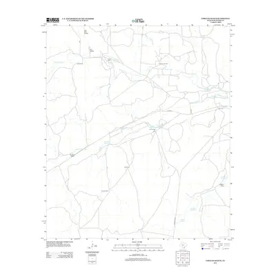 2012 Map of Coralina Ranch, 2012 Print