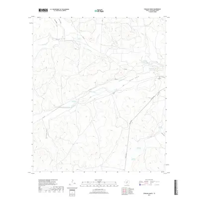 2019 Map of Coralina Ranch, 2019 Print