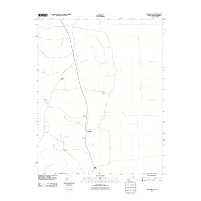 2011 Map of Corapeake, 2011 Print