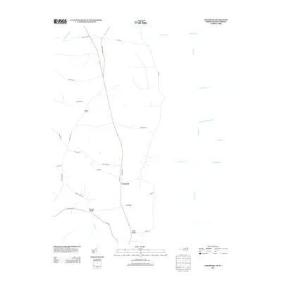 2013 Map of Corapeake, 2013 Print