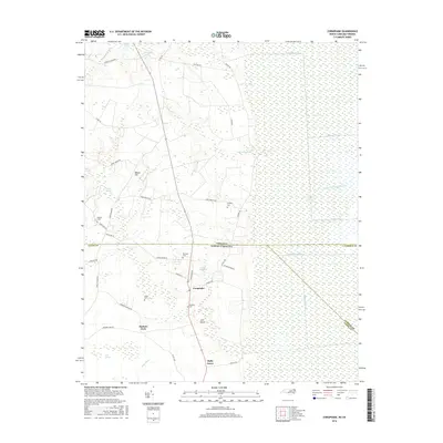 2016 Map of Corapeake, 2016 Print