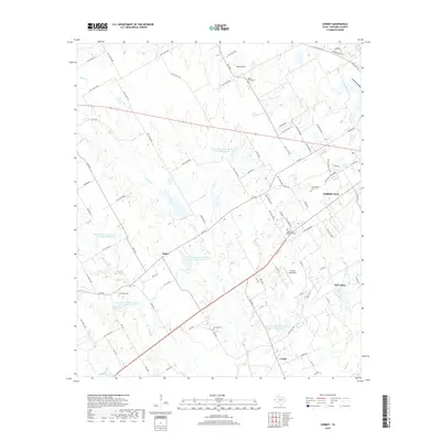 2019 Map of Corbet, 2019 Print