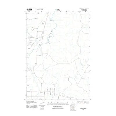 2012 Map of Corbett Dam, 2012 Print