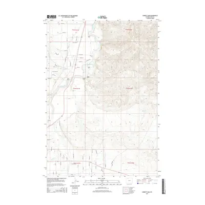 2015 Map of Corbett Dam, 2015 Print
