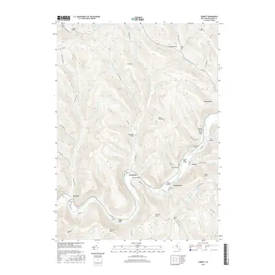 2016 Map of Corbett, 2016 Print