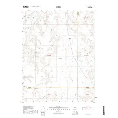 2019 Map of Corbin Canyon, 2019 Print