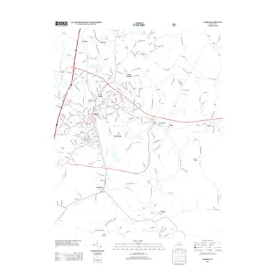 2013 Map of Corbin, 2013 Print
