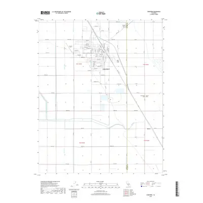 2018 Map of Corcoran, 2018 Print