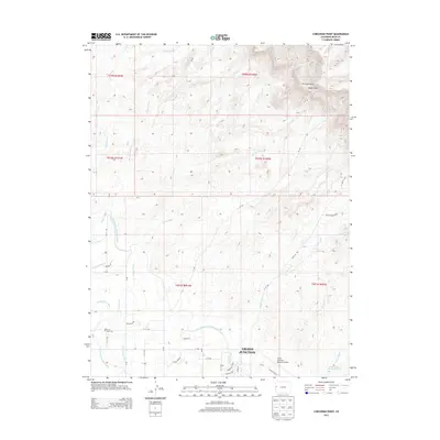 2013 Map of Corcoran Point, 2013 Print