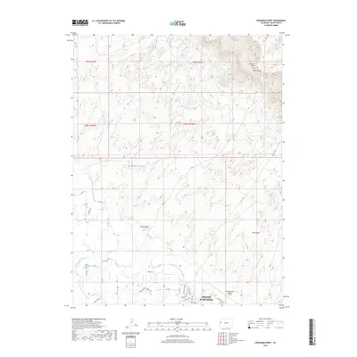 2019 Map of Corcoran Point, 2019 Print