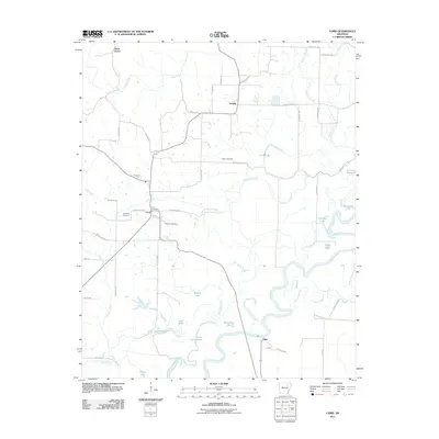 2011 Map of Cord, 2011 Print