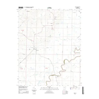 2014 Map of Cord, 2014 Print