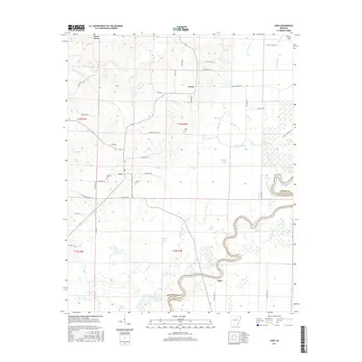 2017 Map of Cord, 2017 Print