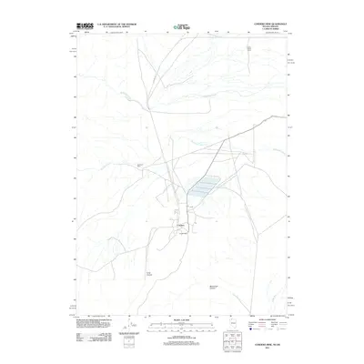 2011 Map of Cordero Mine, 2011 Print