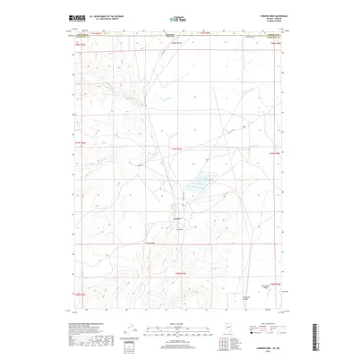2018 Map of Cordero Mine, 2018 Print