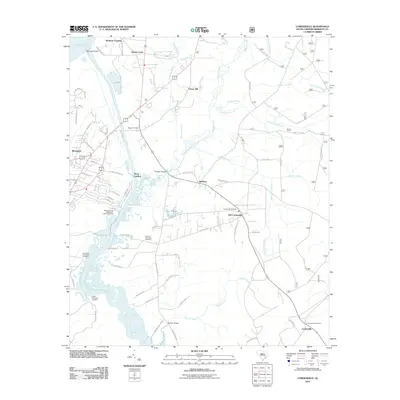 2011 Map of Cordesville, 2011 Print