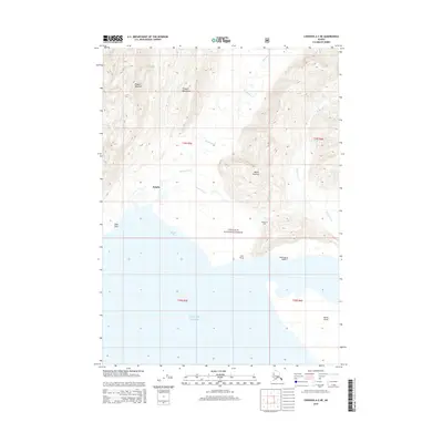 2014 Map of Cordova A-2 NE, 2014 Print