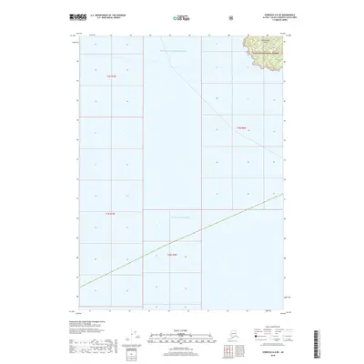 2018 Map of Cordova A-8 NE, 2018 Print