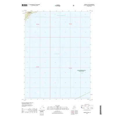 2018 Map of Cordova A-8 NW, 2018 Print